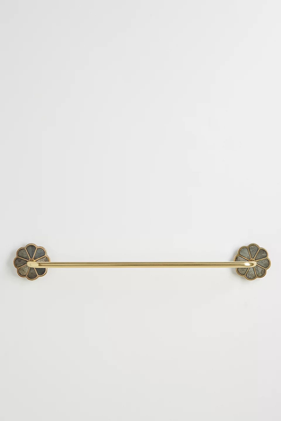 Bone & Brass Wall Towel Bar - Photo 2