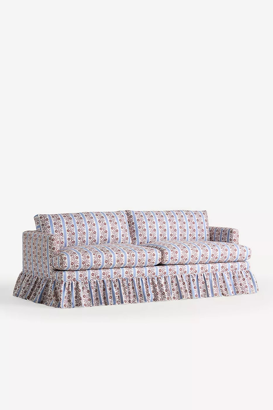 83" Ruffle Skirt Sofa - Photo 2
