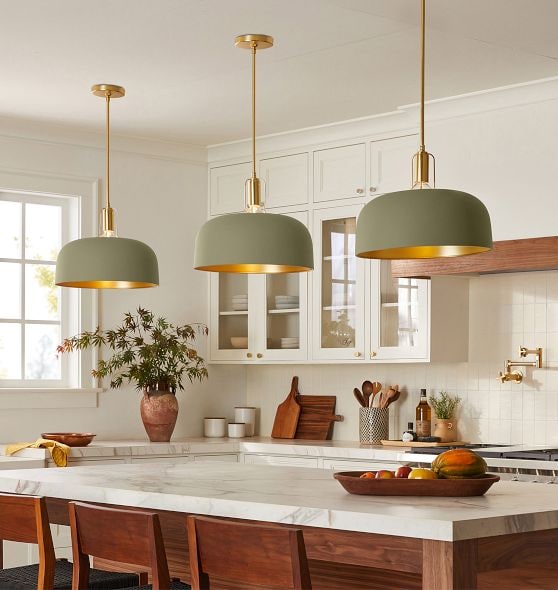 Dekum 16-Inch Metal Dome Pendant - Photo 2