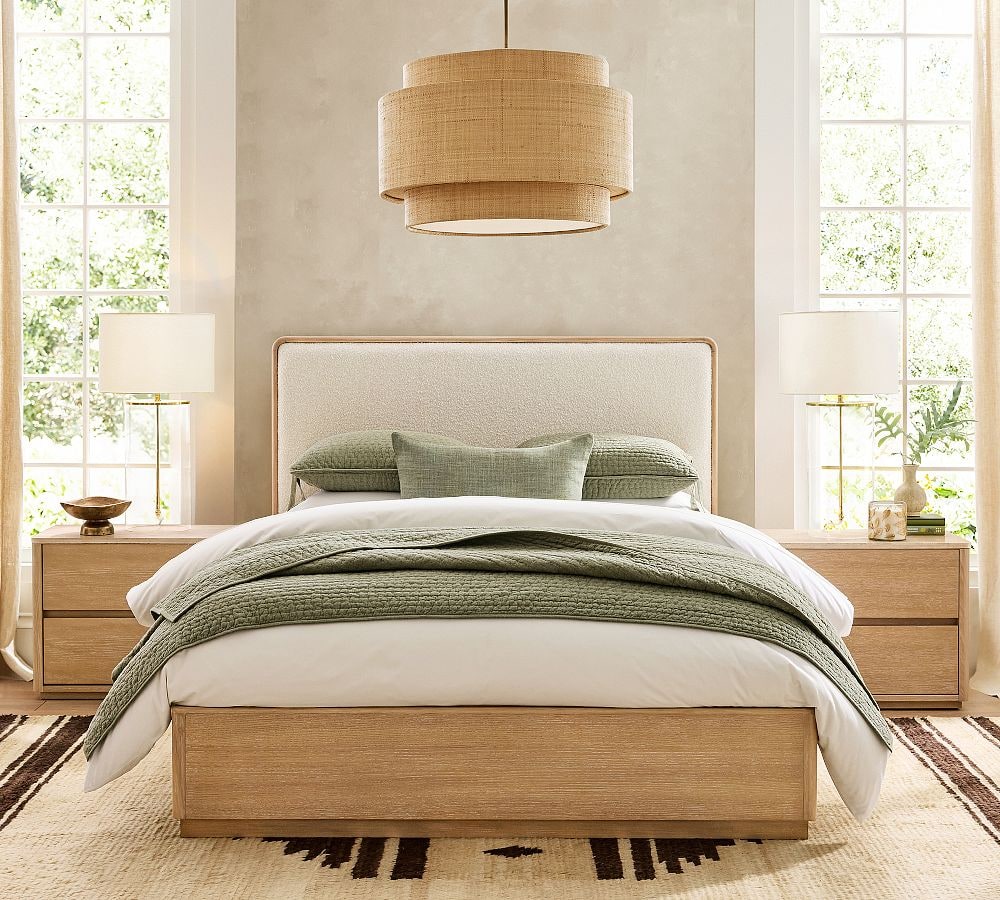 Kona Upholstered Platform Bed