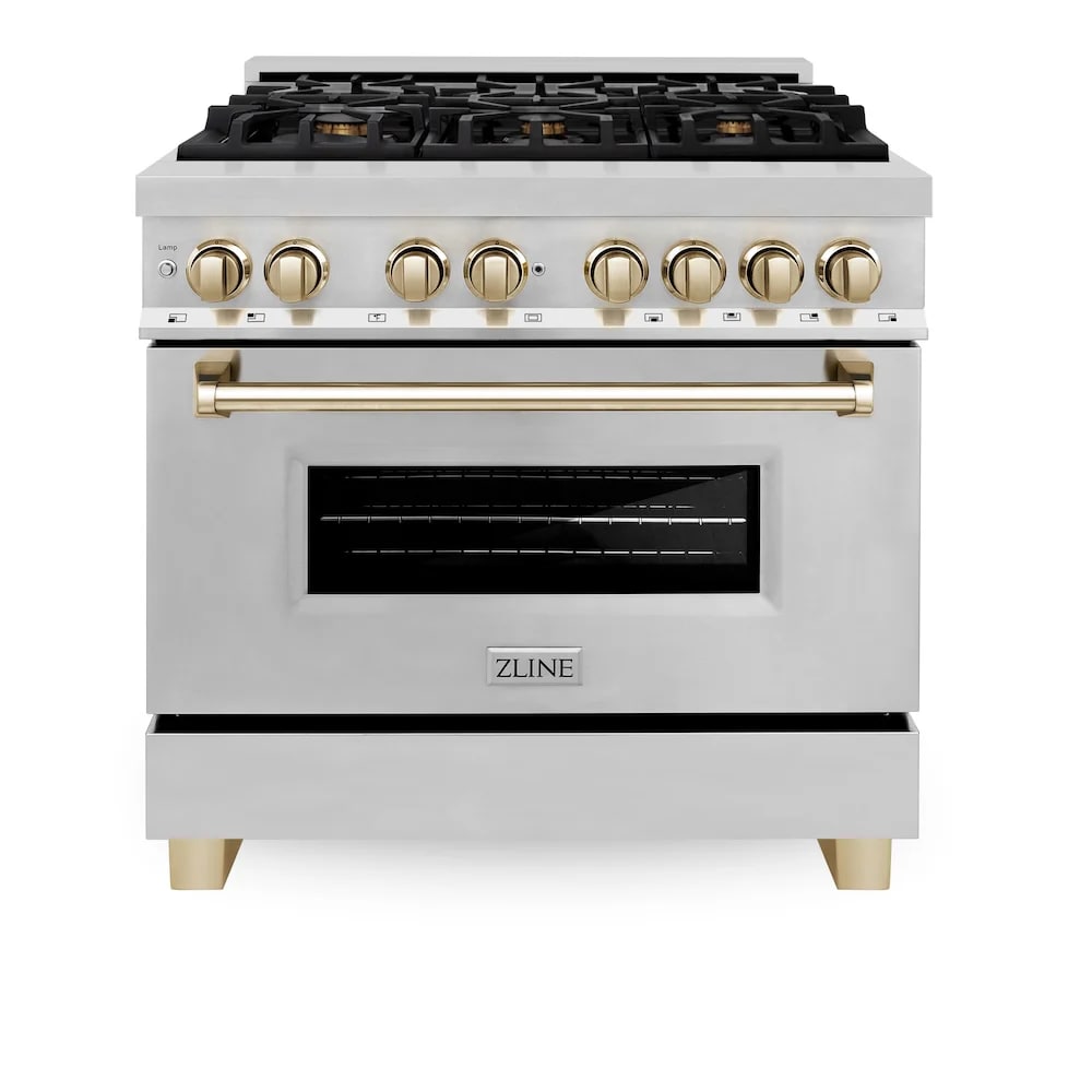 Autograph Edition Legacy 36" Dual Fuel Range with Gold Accents - Photo 2