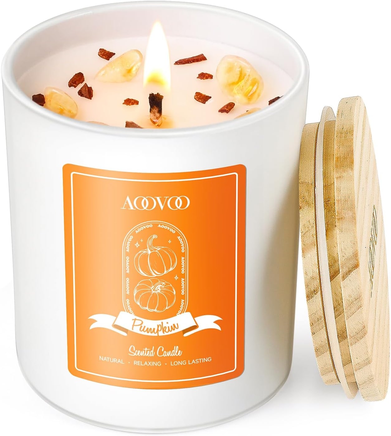 Autumn Soy Candle Gift Set - Pumpkin Candles