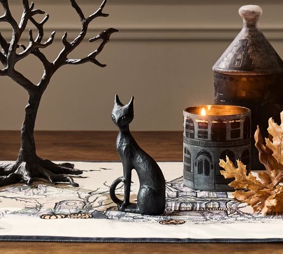 Handcrafted Bronze Cat Sculpture - Photo 2