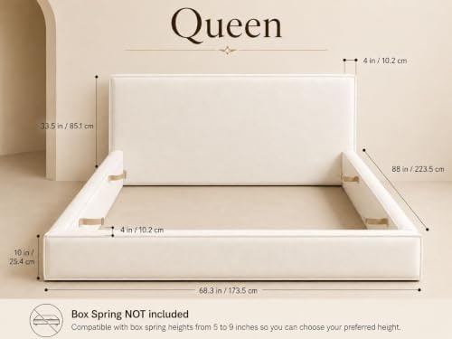 Cloud Frame Upholstered Platform Bed - Photo 3