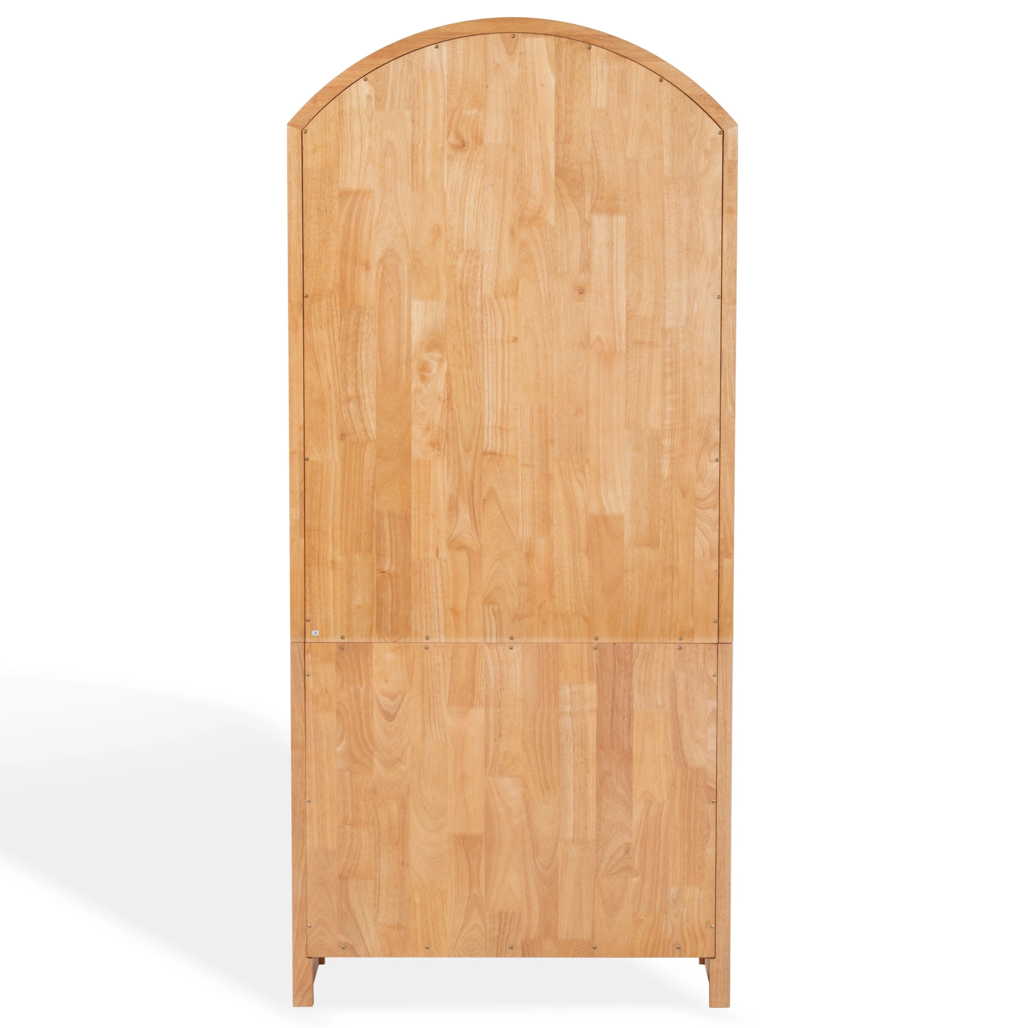 Elladora Ribbed Front Wood Bookcase - Photo 4