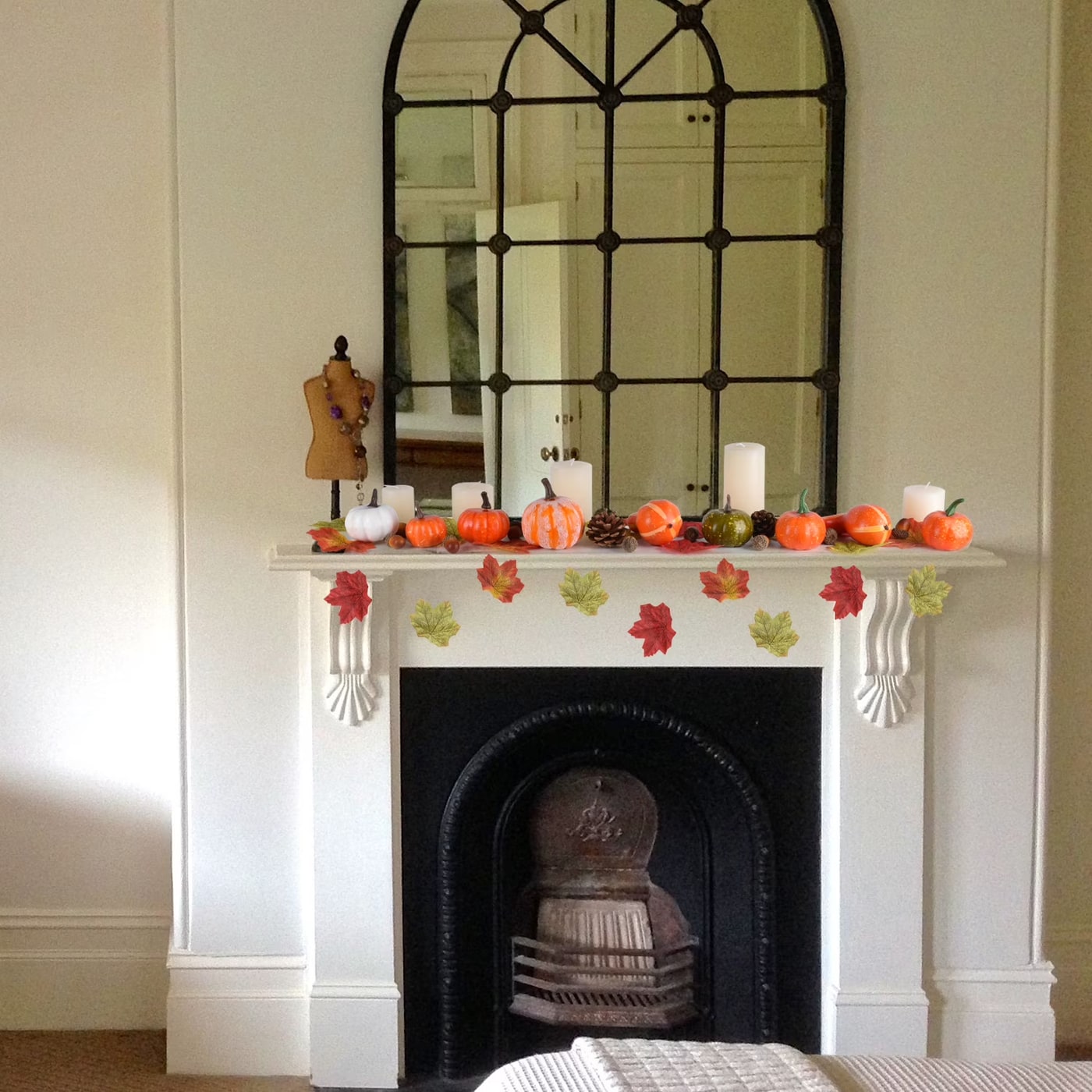 50-Piece Fall Pumpkin & Harvest Table Decor Set - Photo 4
