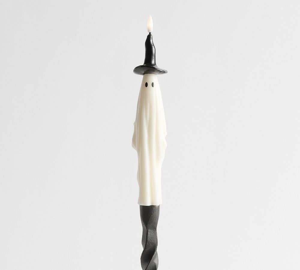 Halloween Flameless Sculpted Taper Candles - Photo 2
