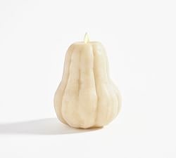 Flickering Flameless Wax Pumpkin Candle - Photo 2