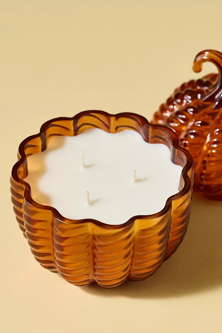 Gather Figural Pumpkin Candle, Sweet Vanilla - Photo 2