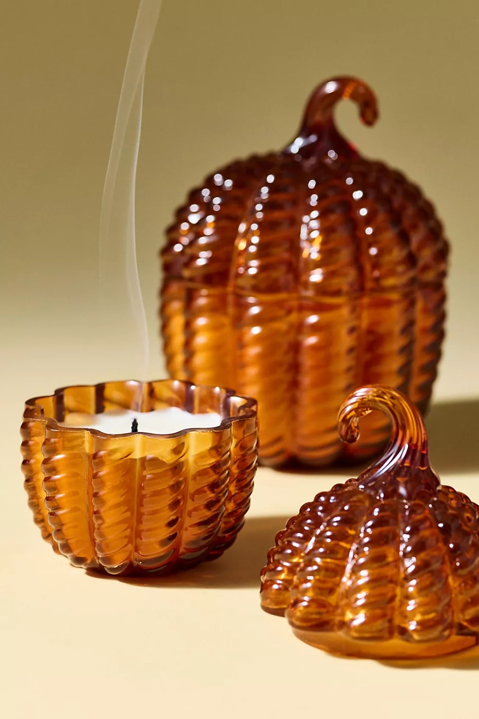 Gather Figural Pumpkin Candle, Sweet Vanilla - Photo 3