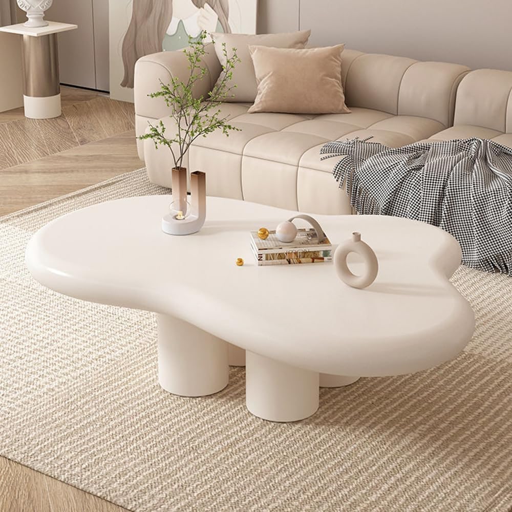 Irregular Cloud Coffee Table with Four Legs