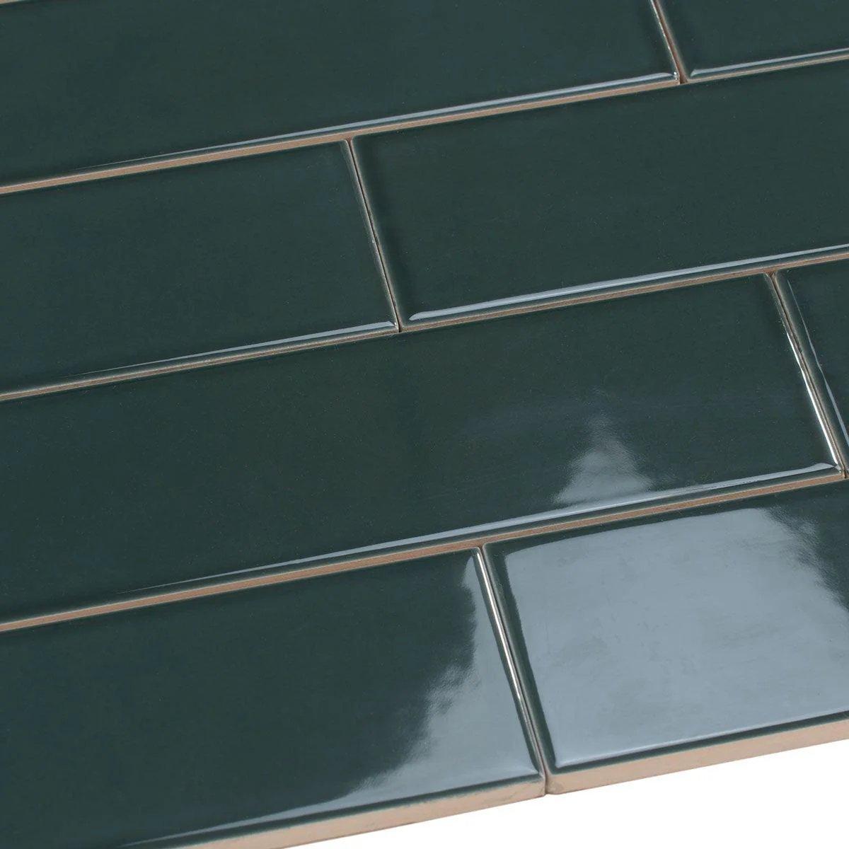 Laurel Green Gloss Ceramic Subway Tile - Photo 2