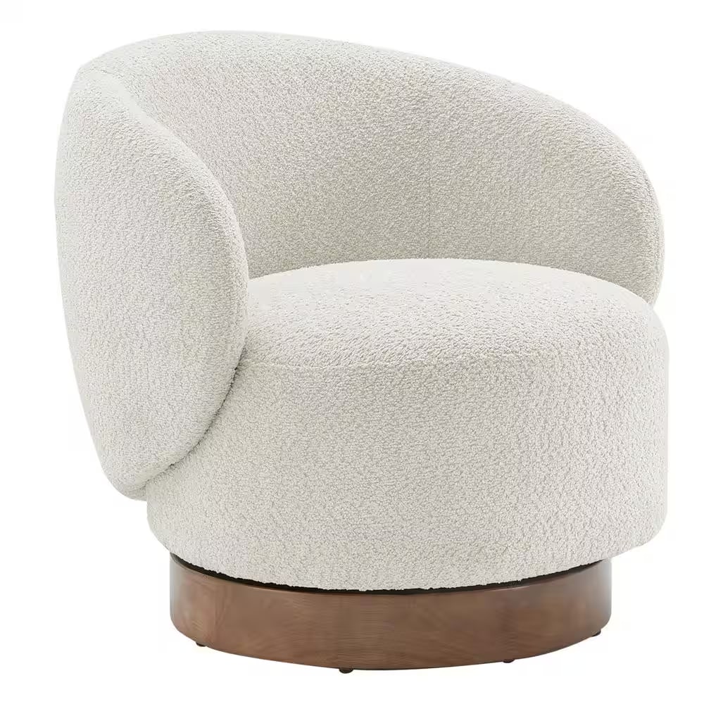 Noah Swivel Barrel Accent Chair