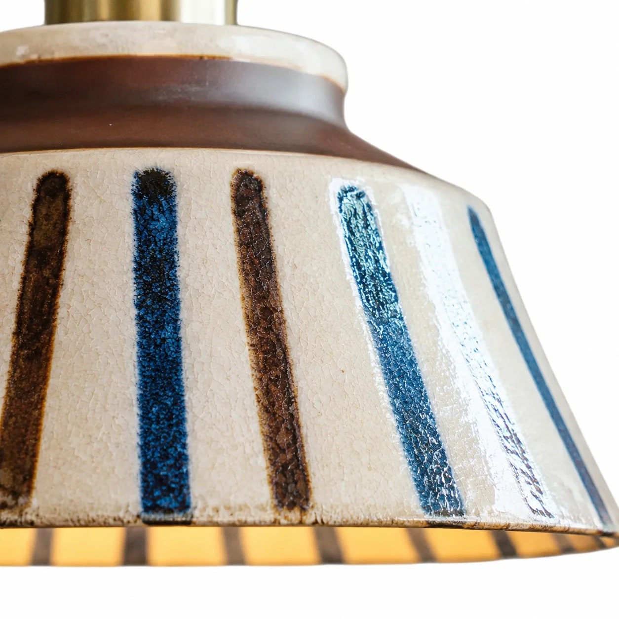 Orin Hand-Painted Ceramic Pendant Light - Photo 3