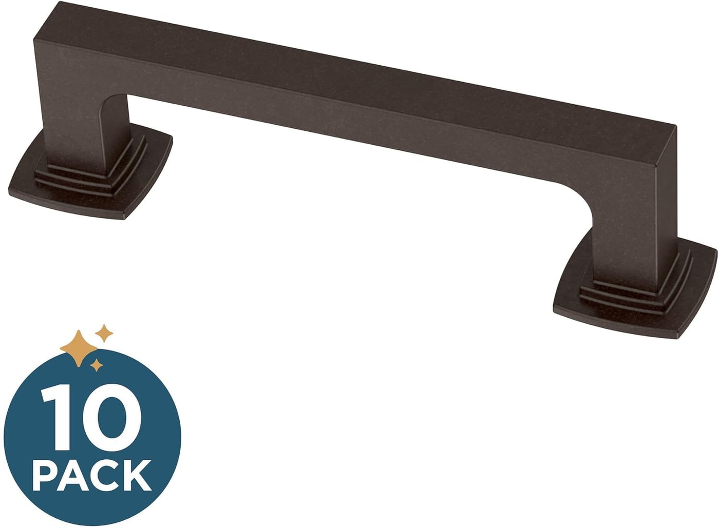 Parow Bar Cabinet Pulls, Deep Bronze (10-Pack) - Photo 2