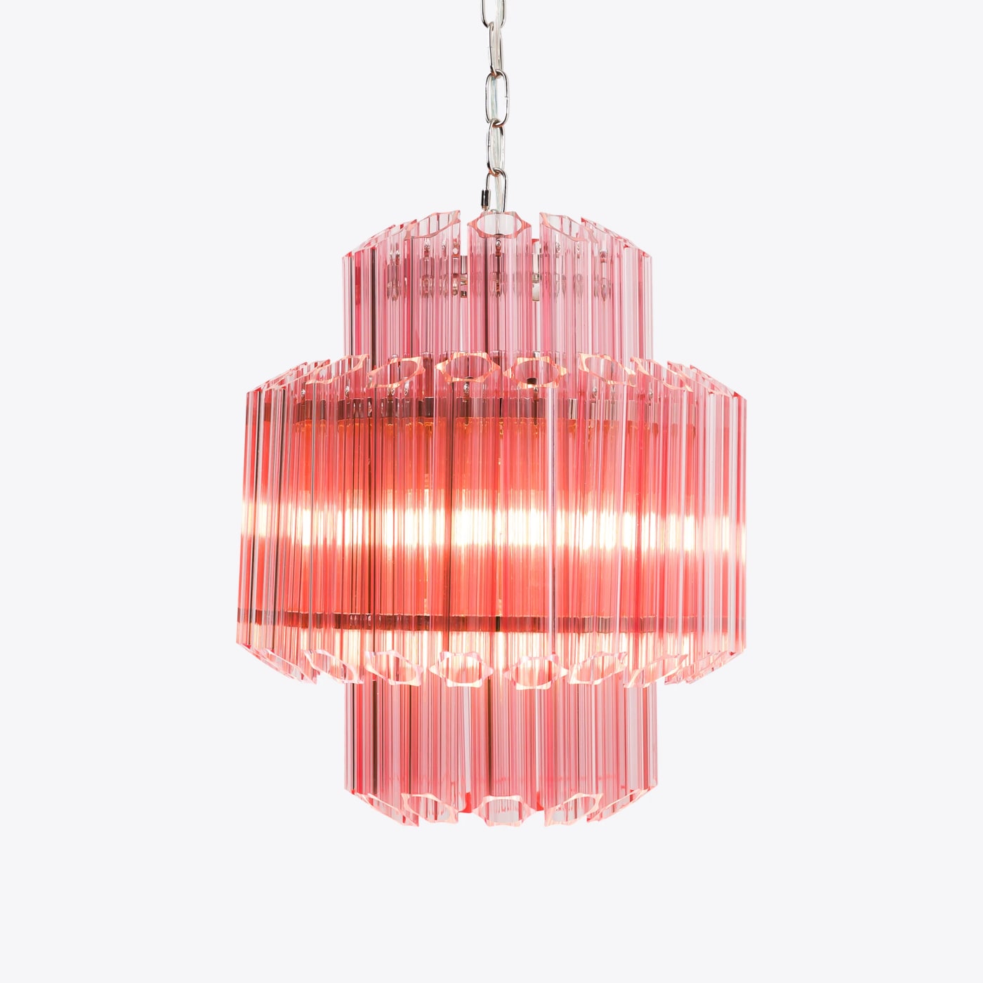 Piccolo Palermo Hexagonal Glass Chandelier - Photo 2