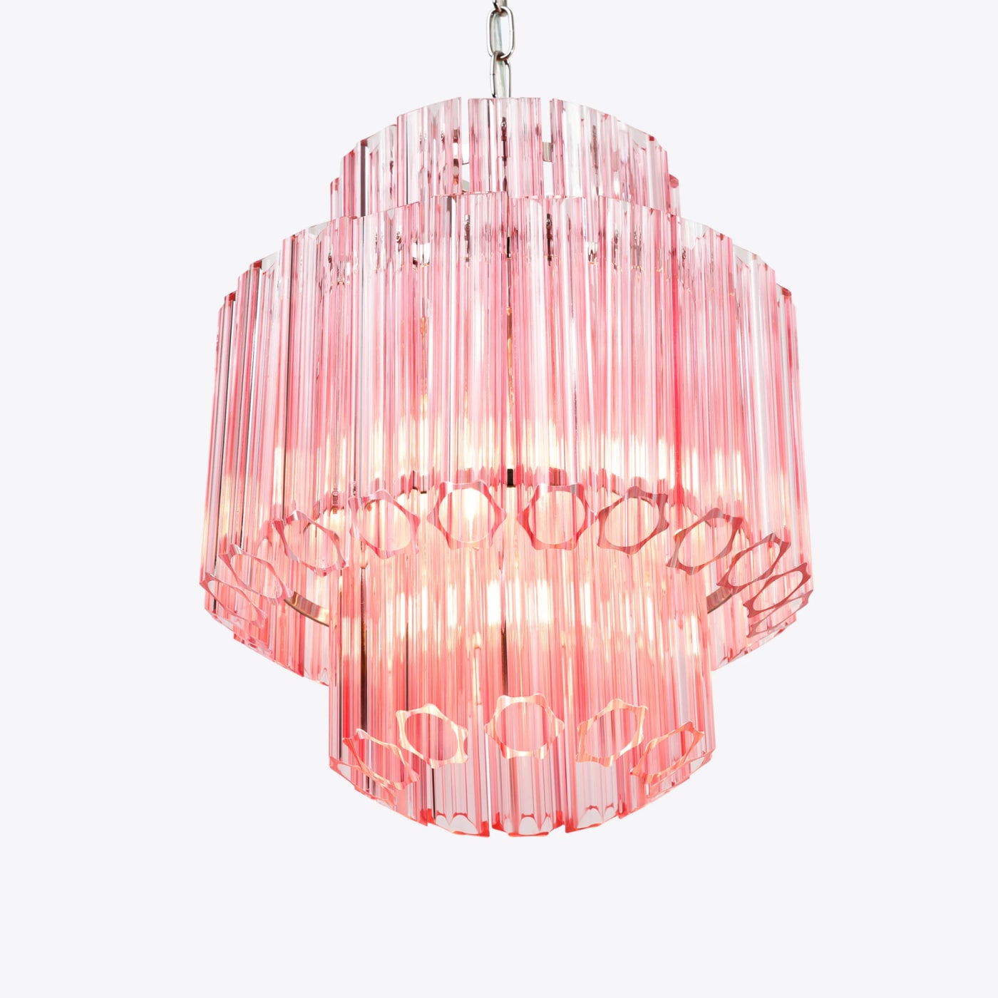 Piccolo Palermo Hexagonal Glass Chandelier - Photo 3