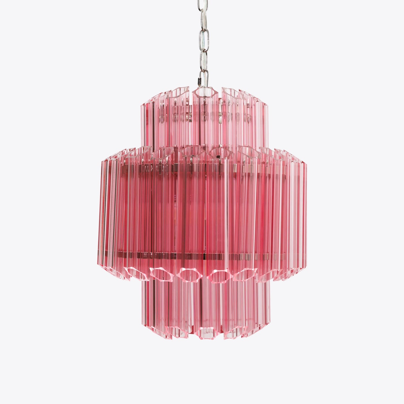 Piccolo Palermo Hexagonal Glass Chandelier