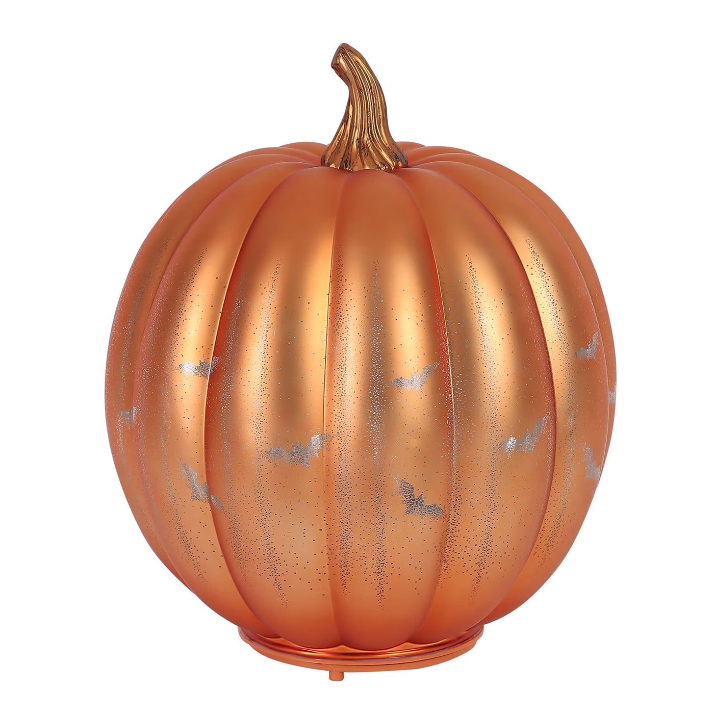 Pre-Lit Rotating Shimmer Pumpkin - Photo 2