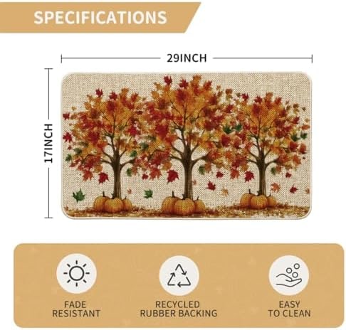 Maple Tree Pumpkin Fall Doormat - Photo 4