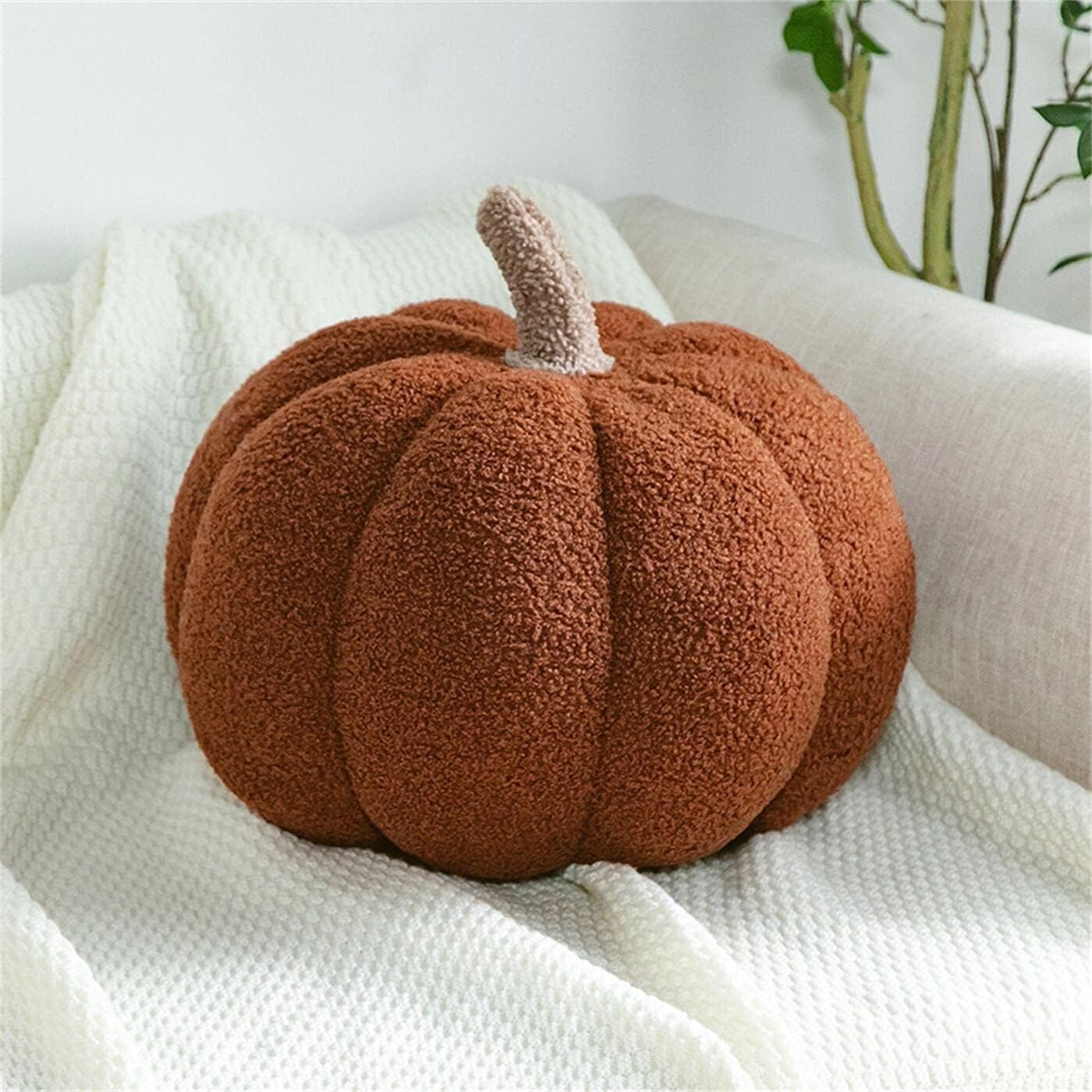 Pumpkin Shaped Throw Pillows for Fall Decor - Photo 2