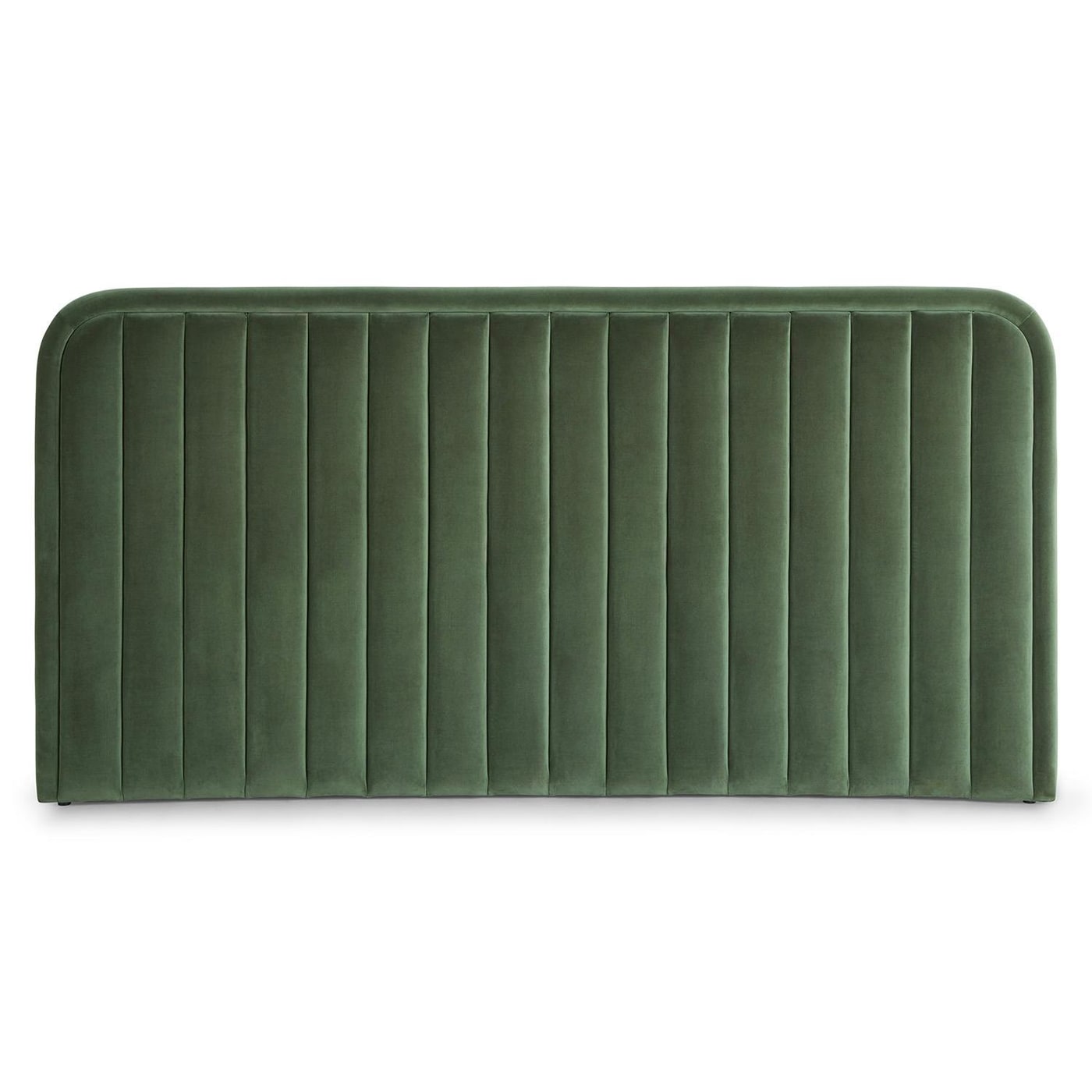 King Channel-Tufted Velvet Headboard - Photo 4